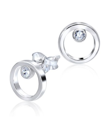 Classic Circle Stud Earrings STS-943